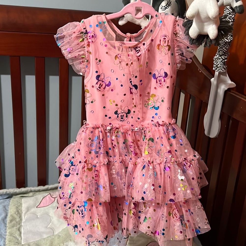 Minnie Mouse Pink Dress